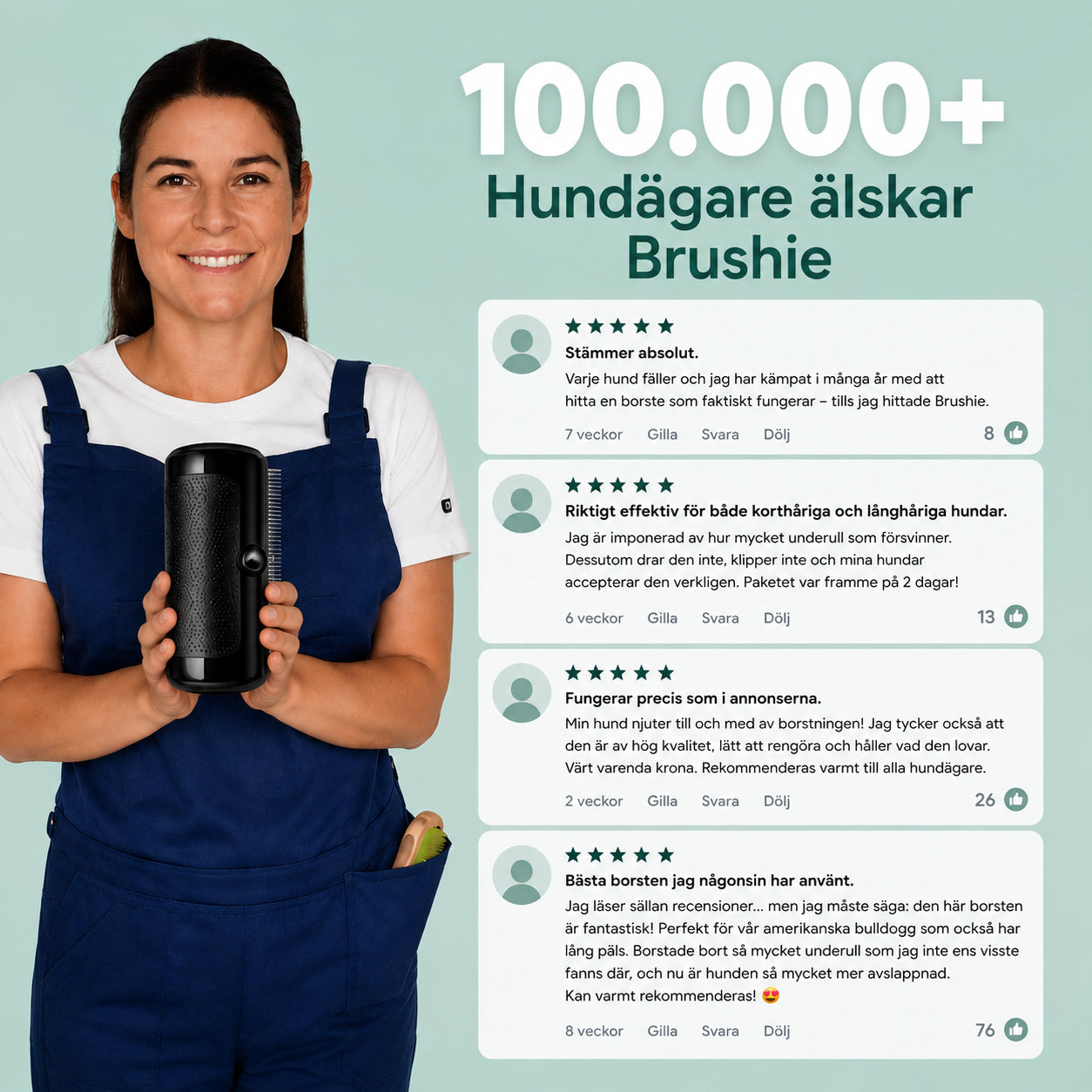 Brushie - För stillsamma och lugna borstningar